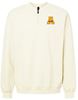Picture of Alter - Ladies - Softstyle Midweight 1/4  Zip Sweatshirt w/ Logo Chocie by Gildan SF008 - Off White