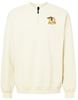 Picture of Alter - Ladies - Softstyle Midweight 1/4  Zip Sweatshirt w/ Logo Chocie by Gildan SF008 - Off White