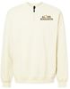 Picture of Alter - Ladies - Softstyle Midweight 1/4  Zip Sweatshirt w/ Logo Chocie by Gildan SF008 - Off White