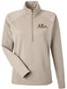 Picture of NEW!! Alter - Ladies - Women's Apex 1/4 Zip Pullover w/ Logo Choice by J. America 8754 - Mojave