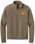 Picture of Coming Soon! - Alter - Unisex - Linear Texture 1/4 Zip w/ Logo Choice by Mercer+Meetle MM3040 - Warm Taupe