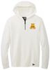 Picture of Alter - Unisex - STS 1/4-Zip Hoodie w/ Logo Choice by New Era NEA541 - Fan White