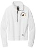 Picture of Alter - Ladies - Women's STS 1/2 Zip w/ Logo Choice by New Era LNEA541 - Fan White