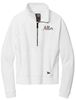 Picture of Alter - Ladies - Women's STS 1/2 Zip w/ Logo Choice by New Era LNEA541 - Fan White