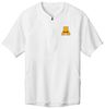 Picture of Alter - Unisex - Repeat 1/2 Zip Short Sleeve Jacket w/ Logo Choice by Sport Tek JST489 - White