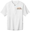 Picture of Alter - Unisex - Repeat 1/2 Zip Short Sleeve Jacket w/ Logo Choice by Sport Tek JST489 - White