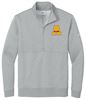 Picture of Alter - Unisex - Club Fleece 1/2 Zip w/ Logo Choice by Nike NKDX6718 - Heather Grey