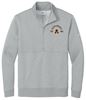 Picture of Alter - Unisex - Club Fleece 1/2 Zip w/ Logo Choice by Nike NKDX6718 - Heather Grey