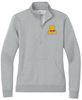Picture of Alter - Ladies - Women's Club Fleece 1/2 Zip w/ Logo Choice by Nike NKDX6720 - Heather Grey