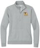 Picture of NEW!! Alter - Ladies - Women's Club Fleece 1/2 Zip w/ Logo Choice by Nike NKDX6720 - Heather Grey