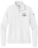 Picture of Alter - Ladies - Women's Club Fleece 1/2 Zip w/ Logo Choice by Nike NKDX6720 - White