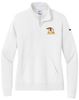 Picture of Alter - Ladies - Women's Club Fleece 1/2 Zip w/ Logo Choice by Nike NKDX6720 - White