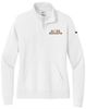Picture of Alter - Ladies - Women's Club Fleece 1/2 Zip w/ Logo Choice by Nike NKDX6720 - White