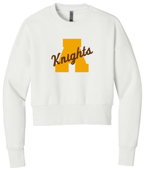 Picture of Alter High School - Ladies - Women's Heavyweight Sweatshirt w/ Logo Choice by Next Level  NL9087 - Bone