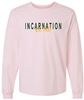 Picture of NEW! Youth/Unisex  Incarnation Est 1957 Long Sleeve Tee - Athletic Heather, Pink, or White