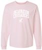 Picture of NEW! Youth/Unisex  Incarnation Stacked Logo  Long Sleeve Tee - Athletic Heather,  Forest Green, or Pink