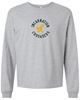 Picture of NEW! Youth/Unisex  Incarnation 2 Color Circle  Long Sleeve Tee - Athletic Heather,  Pink, or White