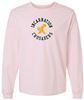Picture of NEW! Youth/Unisex  Incarnation 2 Color Circle  Long Sleeve Tee - Athletic Heather,  Pink, or White