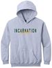 Picture of NEW!!! SUPER SOFT HOODIE! Incarnation Youth/Unisex  EST 1957 Hooded Sweatshirt By Gildan - SF500(B) - Grey, Pink, or White