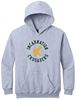 Picture of NEW!!! SUPER SOFT HOODIE! Incarnation Youth/Unisex  2 Color Circle Hooded Sweatshirt By Gildan - SF500(B) - Grey, Pink, or White