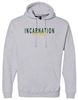 Picture of NEW!! Incarnation - Unisex - Premium Hooded Sweatshirt EST 1957  Logo by J. America 8824 - Oxford Grey or White
