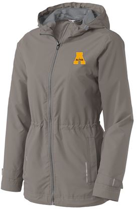 Picture of Alter Ladies Full Zip Rain Jacket by Sport Tek - L7710 - Northern Grey