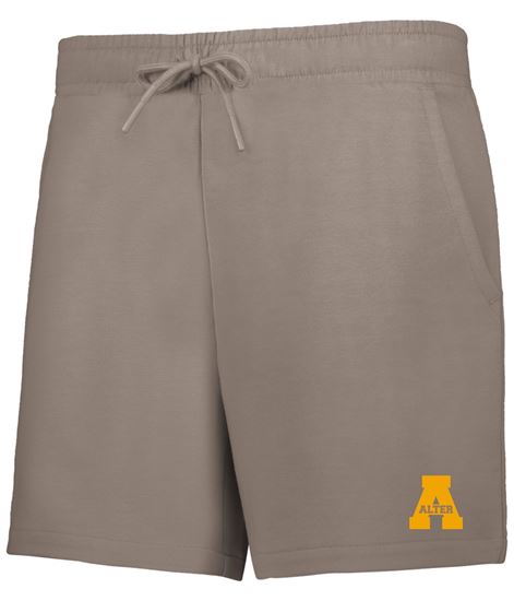 Picture of NEW!! Alter Ladies Heavy Weight Heritage Prep  SHORTS  by Holloway - 223783 - Mink or Grey