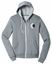 Picture of Cinday Academy - Unisex - Sponge Fleece Full-Zip Hoodie by Bella + Canvas BC3739 - Athletic Heather or Black Heather