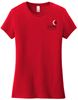 Picture of The CinDay Academy - Ladies - Short Sleeve Tee w/ Left Chest Logo by District DT6002 - Black, Grey Frost, Light Heather Grey, Red, or White