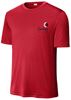 Picture of The CinDay Academy - Youth & Adult/Unisex - Dri Fit Short Sleeve Tee w/ Left Chest Logo by Sports Tek (Y)ST350 - Black, Grey Concrete Heather, Red, or White
