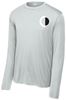 Picture of CinDay Acadamy - Youth/Unisex - Long Sleeve Dri-Fit Tee by Sport Tek (Y)ST350LS - Black, Red, Sliver, or White