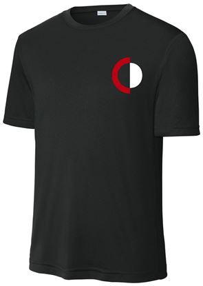 Picture of The CinDay Academy - Youth & Adult/Unisex - Dri Fit Short Sleeve Tee by Sports Tek (Y)ST350 - Black, Red, Silver, or White