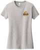Picture of SDK Football - Ladies - Fit Short Sleeve Tee w/ Left Chest Logo by District DT6002 - Light Heather Grey or White