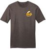 Picture of SDK Football - Youth/Unisex - Short Sleeve Tee w/ Left Chest Logo by District DT6000(Y) - Grey Frost or Heather Brown