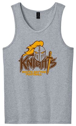 Picture of SDK Football - Unisex - Heavy Cotton Tank Top by Gildan G5200 - Sports Grey or White