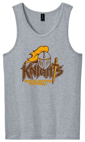 Picture of SDK Football - Unisex - Heavy Cotton Tank Top by Gildan G5200 - Sports Grey or White