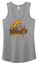 Picture of SDK Football - Ladies - Perfect Tri Racerback Tank by District DM138L - Grey Frost or White