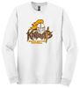 Picture of SDK Football - Youth/Unisex - Heavy Cotton Long Sleeve Tee by Gildan 5400(B) - Sports Grey or White