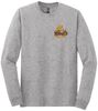 Picture of SDK Football - Youth/Unisex - Heavy Cotton Long Sleeve Tee w/ Left Chest Logo by Gildan 5400(B) - Sports Grey or White