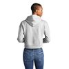 Picture of SDK Football - Ladies - Cropped Hoodie by District DT6101 - Light Heather Grey or White