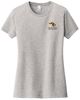 Picture of SDK Football - Ladies - Fit Short Sleeve Tee w/ Left Chest Logo by District DT6002 - Light Heather Grey or White