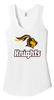 Picture of SDK Football - Ladies - Perfect Tri Racerback Tank by District DM138L - Grey Frost or White