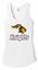 Picture of SDK Football - Ladies - Perfect Tri Racerback Tank by District DM138L - Grey Frost or White