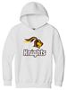 Picture of SDK Football - Youth/Unisex - Heavy Blended Hooded Sweatshirt by Gildan 18500(b) - Sports Grey or White