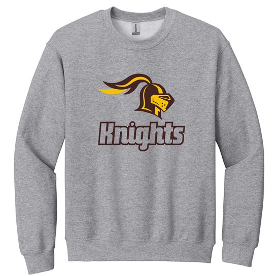 Picture of SDK Football - Youth/Unisex - Crewneck Sweatshirts by Gildan 18000(b) - Sports Grey, or White