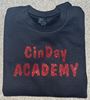 Picture of CinDay Academy - Youth/Unisex - Crewneck w/ Glitter Logo 18000(b) - Black