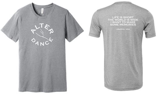 Picture of Alter Lancerettes - Unisex - Jersey Short Sleeve Tee by Bella+Canvas BC3001CVC - Athletic Heather