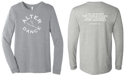 Picture of Alter Lancerettes - Unisex - CVC Long Sleeve Tee by Bella+Canvas BC3501CVC - Athletic Heather