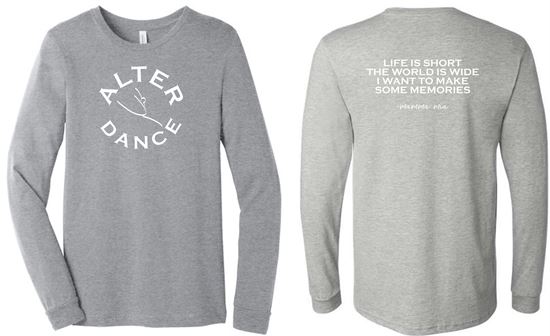 Picture of Alter Lancerettes - Unisex - CVC Long Sleeve Tee by Bella+Canvas BC3501CVC - Athletic Heather