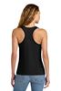 Picture of Alter Lancerettes - Ladies - Softstyle Racerback Tank w/ Glitter Logo by Gildan 64220LCVC - Pitch Black